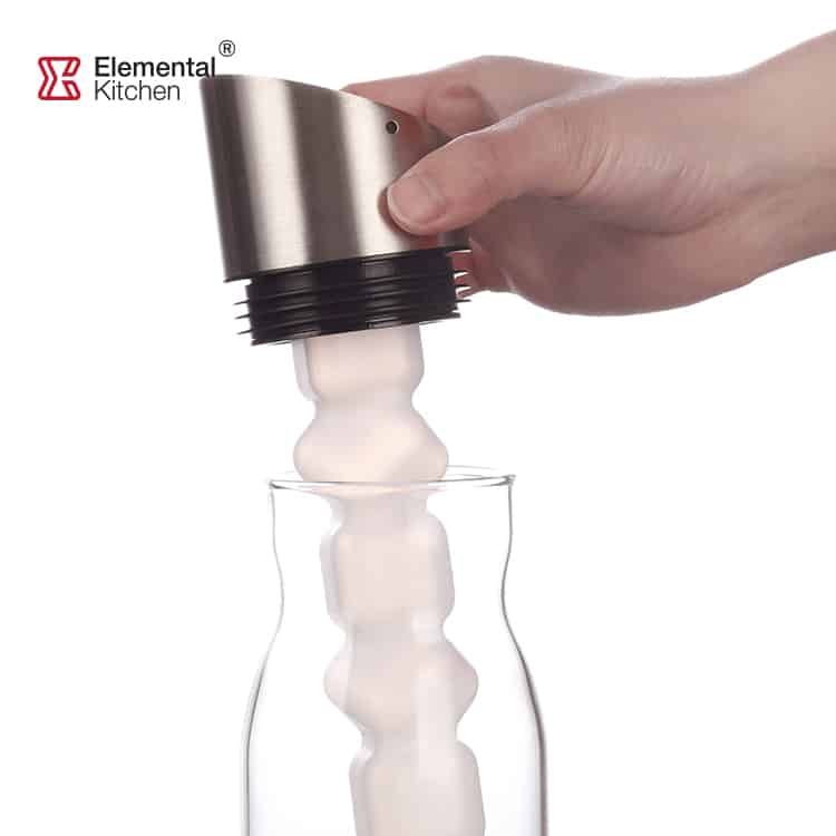 COOLING CARAFE – AUTO-OPEN STAINLESS STEEL LID #68690000