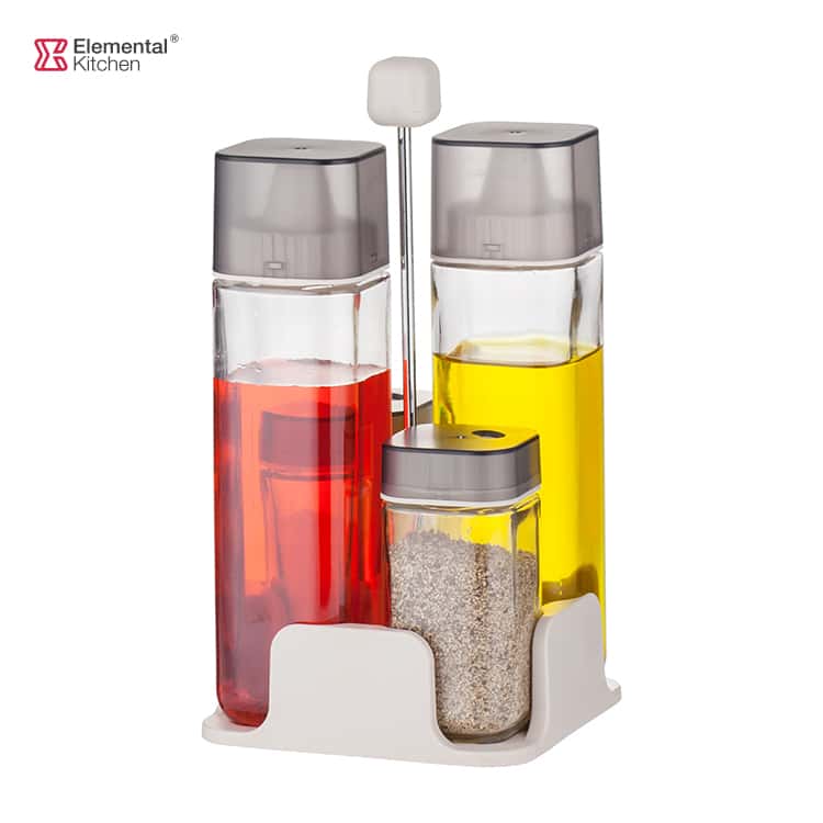 Condiment Set – Oil & Vinegar Non-Drip Spout #78762002