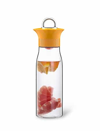 GLASS DRINK CARAFE - FREE-FLOW LOCK AND SEAL LID #6748