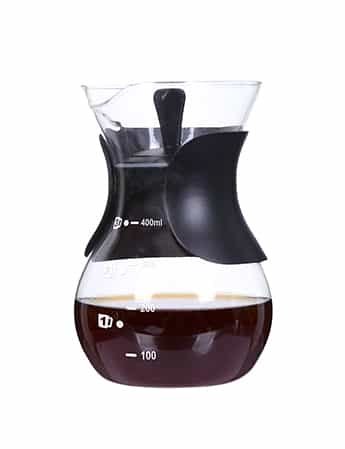 Glass Pour Over Coffee Dripper Stainless Steel Filter #68112002