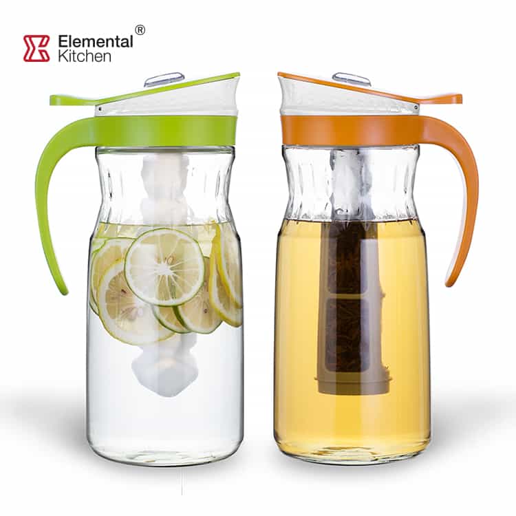 MULTI-USE DRINK PITCHER COFFEE CARAFE – AUTOMATIC PRESSURE RELEASE #6859