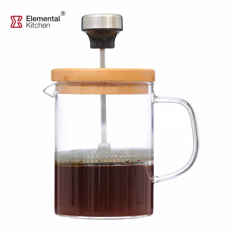 FRENCH PRESS COFFEE MAKER – FRENCH PRESS, BAMBOO LID #69199004