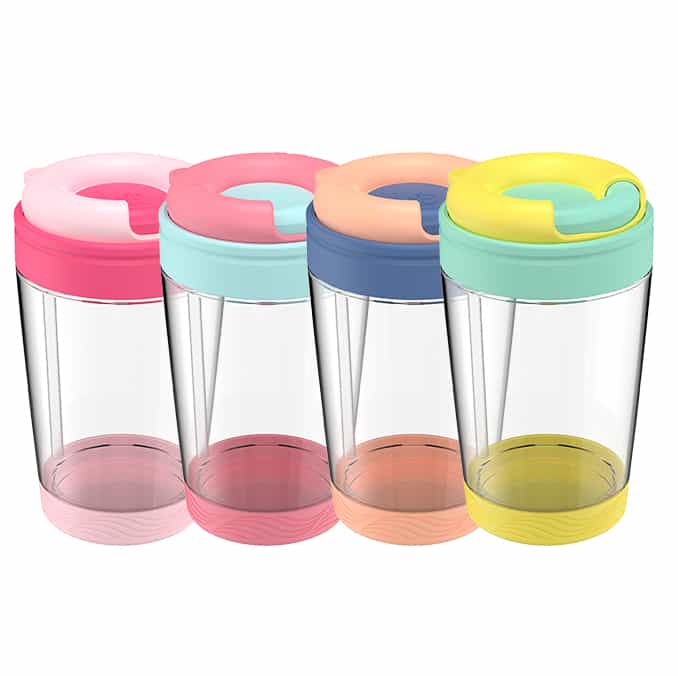 The DONUTS Series BPA-FREE TRITAN DUAL LID MUG #69527003