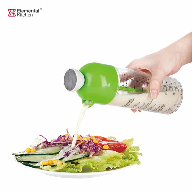 Salad Dressing Shaker Dispenser – Swirled Hurricane Action #78484000