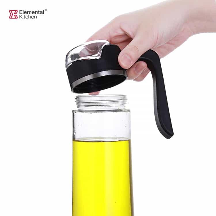 Glass Oil and Vinegar Bottle – Auto Open Design #79214002
