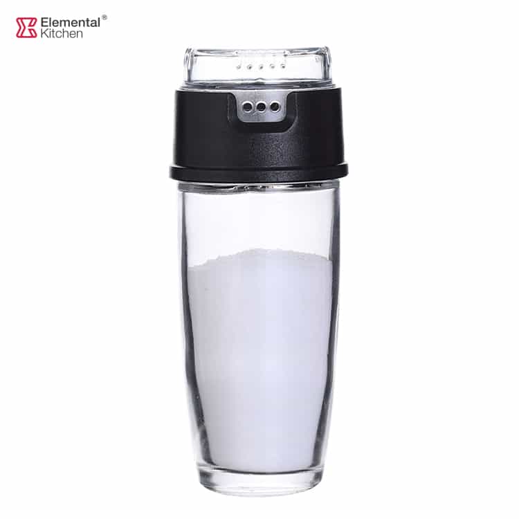 Glass Salt & Pepper Shakers Set – Magnifying Lid #79232001
