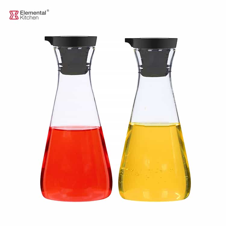 Oil & Vinegar Bottles Silicone and Stainless – Steel Lid #82982002