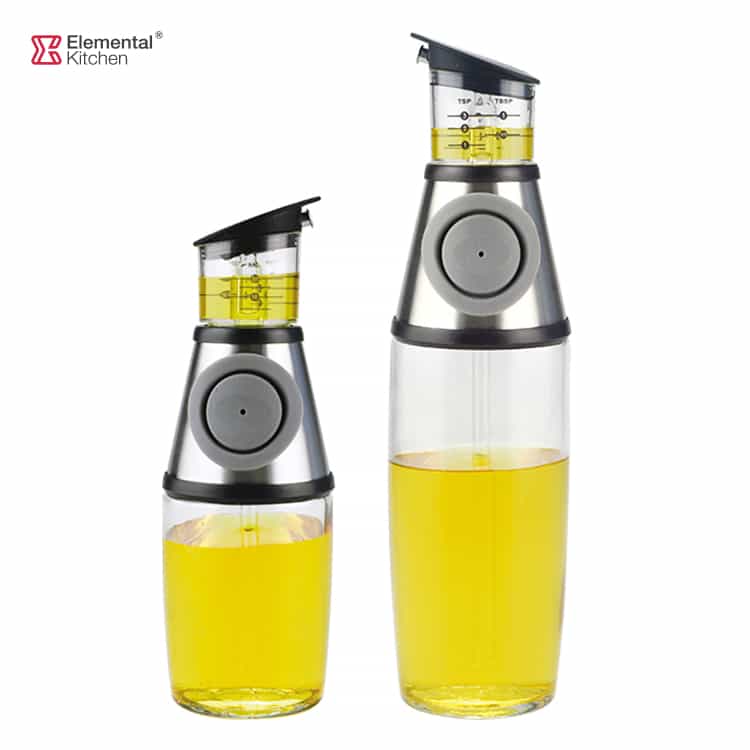 Glass Oil & Vinegar Dispenser Measurable Design #8483742