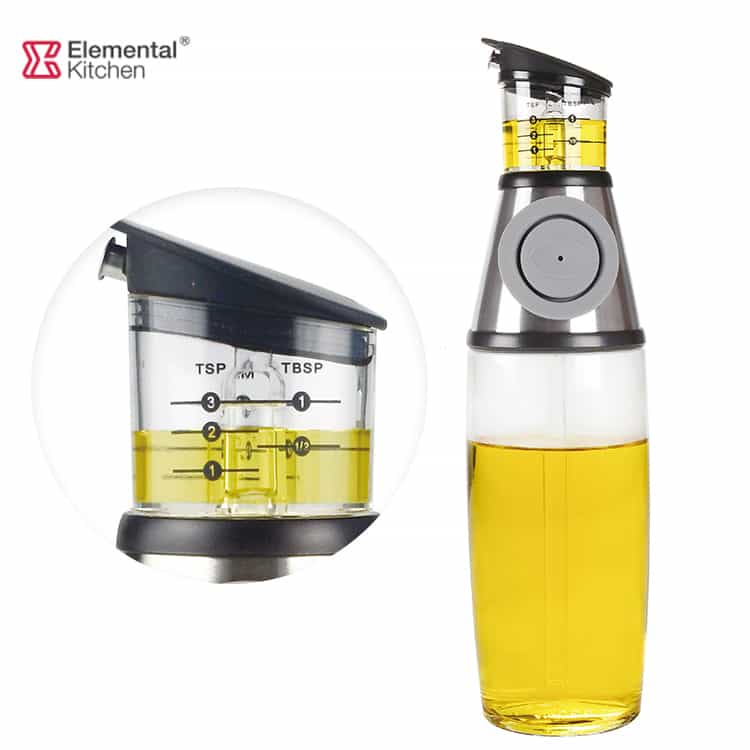 Glass Oil & Vinegar Dispenser Measurable Design #8483742