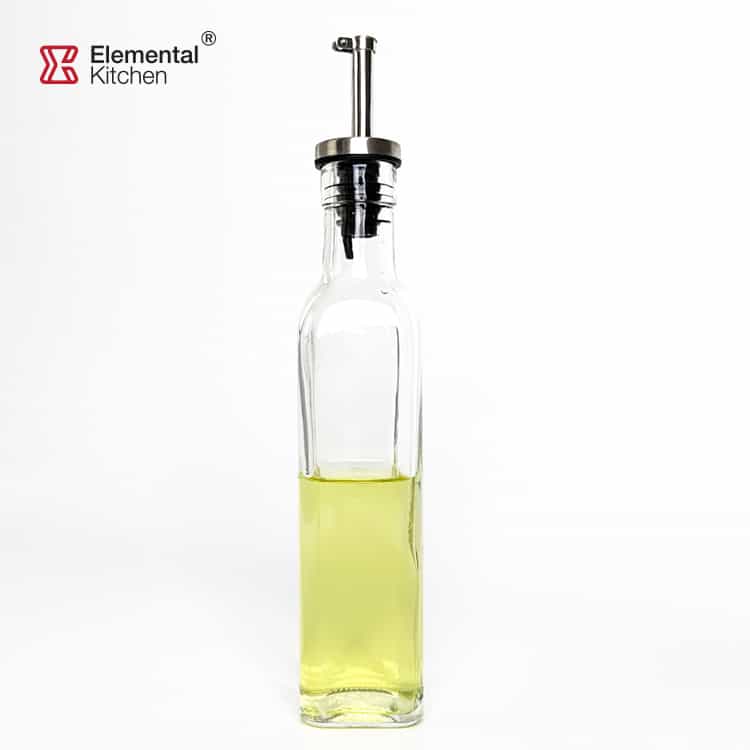 Oil & Vinegar Set Stainless Steel Lid – Easy Grip Shape #8767A000