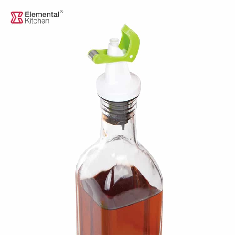 Oil & Vinegar Set Square Bottle – Gravity Lid #89042001