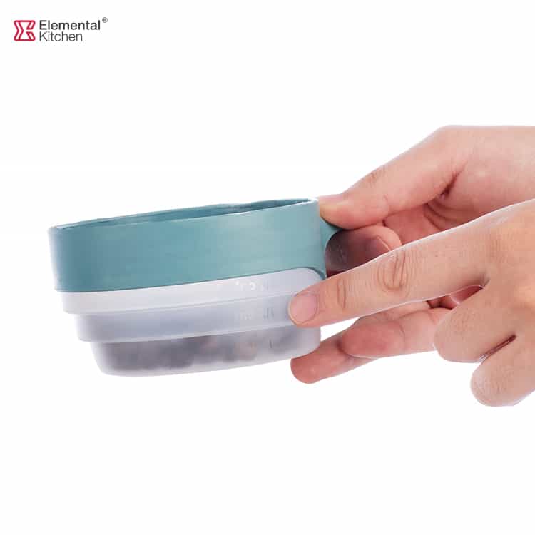 Glass Food Storage Easy-Grip Glass Ring-top Lid #9903