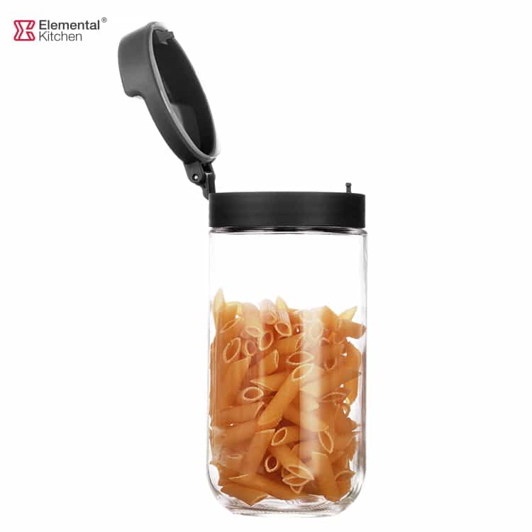 Glass Food Storage Containers with Press & Release Lid #99162003