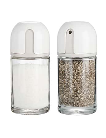 Glass Salt and Pepper Shaker Bottle- Bit Lid #7864100201