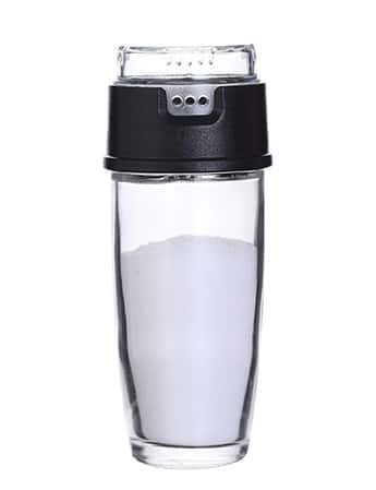 Glass Salt & Pepper Shakers Set - Magnifying Lid #79232001