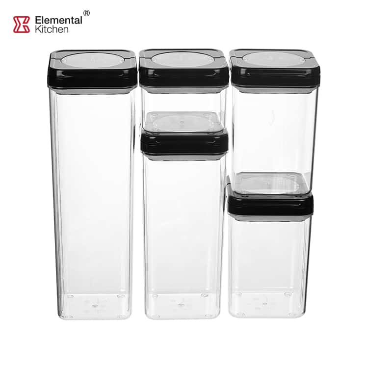 SQUARE LID LOCK AIRTIGHT KITCHEN STORAGE CONTAINERS #99262001