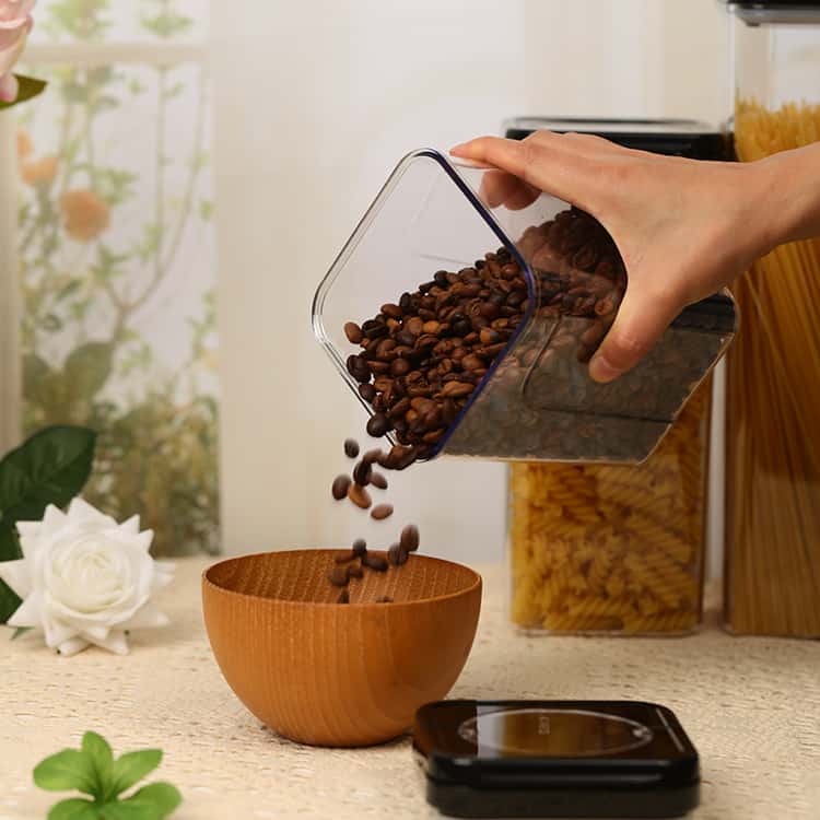 Tritan Plastic Food Storage Containers Square Lid Lock Airtight #99262001