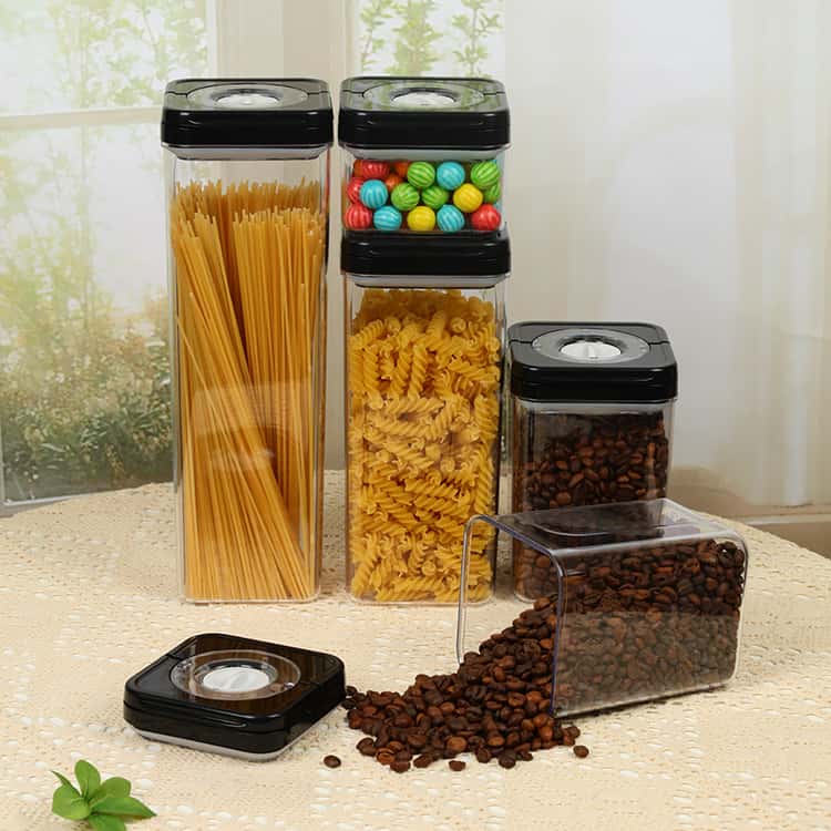 SQUARE SAVE-THE-DATE LID AIRTIGHT KITCHEN STORAGE CONTAINERS #99262011