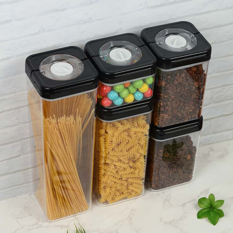 SQUARE SAVE-THE-DATE LID AIRTIGHT KITCHEN STORAGE CONTAINERS #99262011