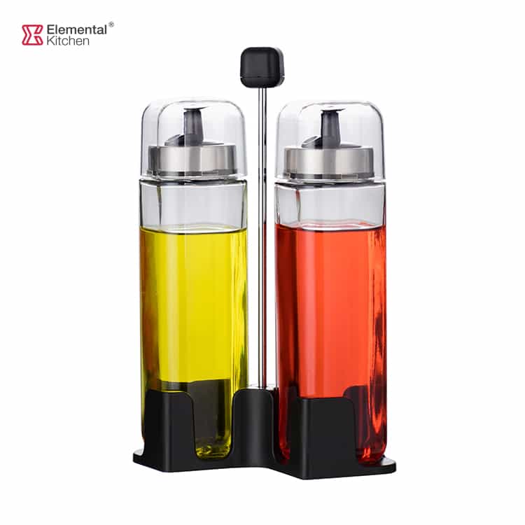 Glass Kitchen Oil Bottle Non-Drip with Cap #7901A00101