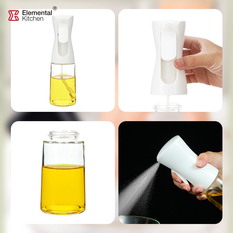 Glass Oil Spray Dispenser Easy Action Large Grip Area #79361002