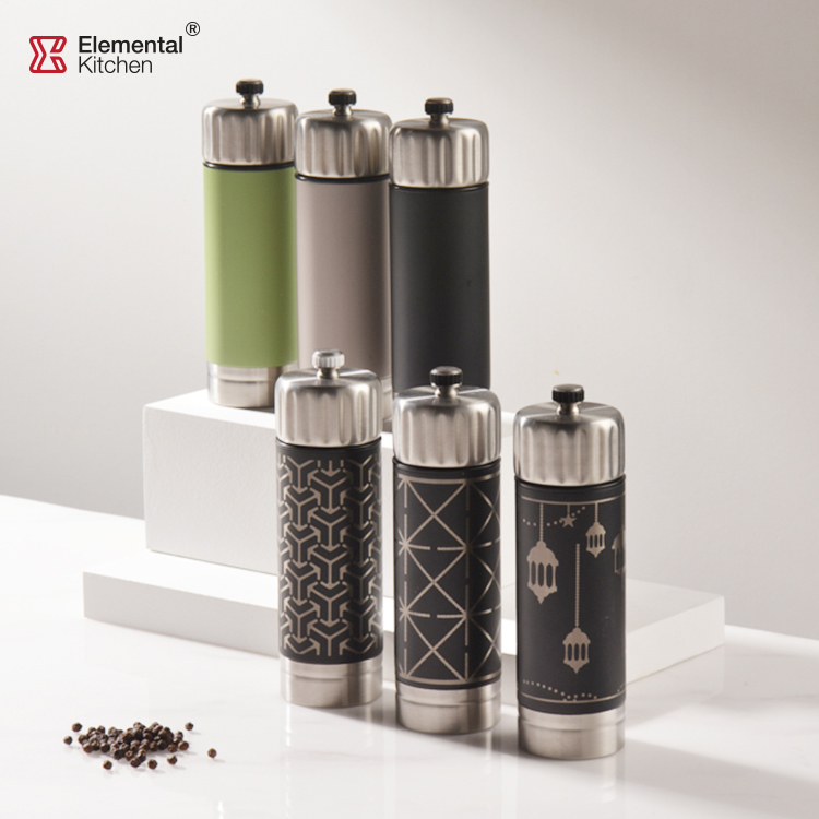 Stainless Steel Salt and Pepper Mill Attractively Finished #83582043