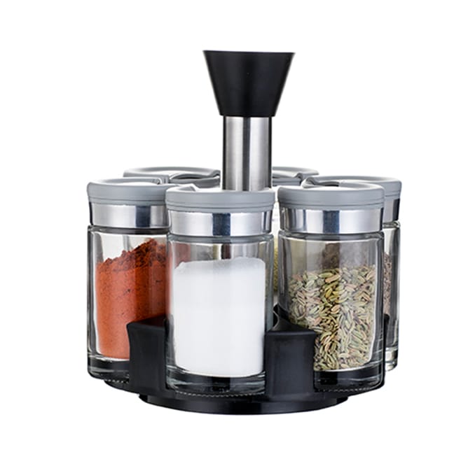 Glass Spice Shaker Containers Three-Choice #7909
