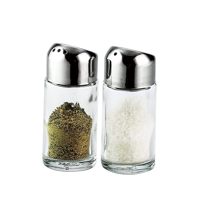 Glass Spice Jar Salt Shakers Set #8333000