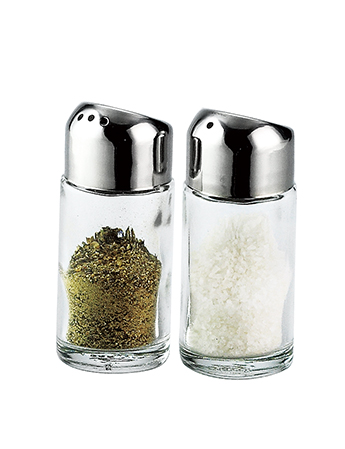 Glass Spice Jar Salt Shakers Set #8333000