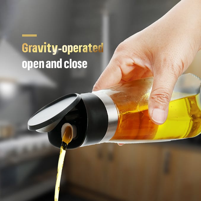Glass Auto-open Oil Dispenser-Tip It #8966100101